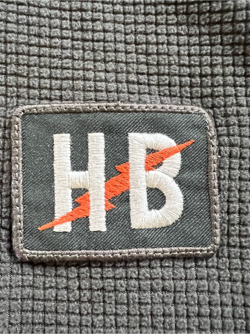 Howler Brothers Hooded Lightweight Waffle Fleece Pullover Dark Green Men’s Large - Picture 6 of 15